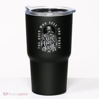 Plague Doctor Sell The Panic Sell The Cure Tumbler thumb 0