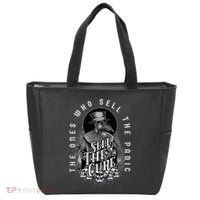 Plague Doctor Sell The Panic Sell The Cure Tote Bag thumb 0