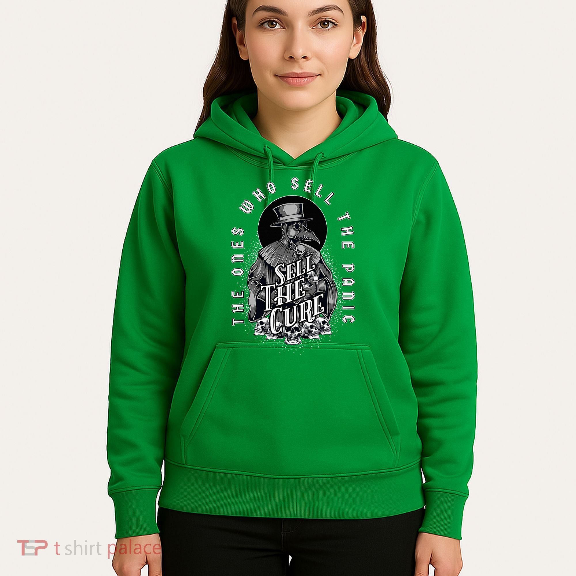 Plague Doctor Sell The Panic Sell The Cure Hoodie