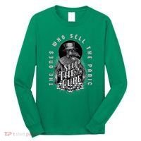 Plague Doctor Sell The Panic Sell The Cure Long Sleeve Shirt thumb 0