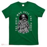 Plague Doctor Sell The Panic Sell The Cure T-Shirt thumb 0