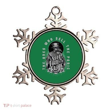 Plague Doctor Sell The Panic Sell The Cure Ornament