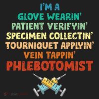 Phlebotomist Definition Syringe Nurse Phlebotomy Women's Sweatshirt thumb 2