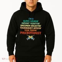 Phlebotomist Definition Syringe Nurse Phlebotomy Hoodie thumb 2