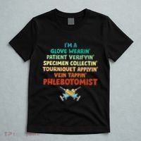 Phlebotomist Definition Syringe Nurse Phlebotomy T-Shirt thumb 5