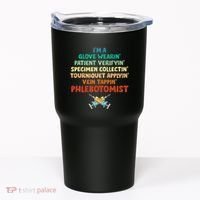 Phlebotomist Definition Syringe Nurse Phlebotomy Tumbler thumb 0