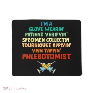 Phlebotomist Definition Syringe Nurse Phlebotomy Mousepad
