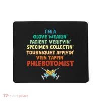 Phlebotomist Definition Syringe Nurse Phlebotomy Mousepad thumb 0
