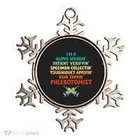 Phlebotomist Definition Syringe Nurse Phlebotomy Ornament thumb 0
