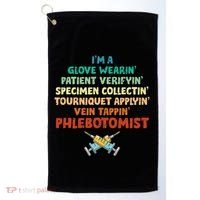 Phlebotomist Definition Syringe Nurse Phlebotomy Golf Towel thumb 0
