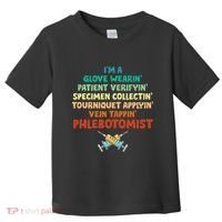 Phlebotomist Definition Syringe Nurse Phlebotomy Toddler T-Shirt thumb 0