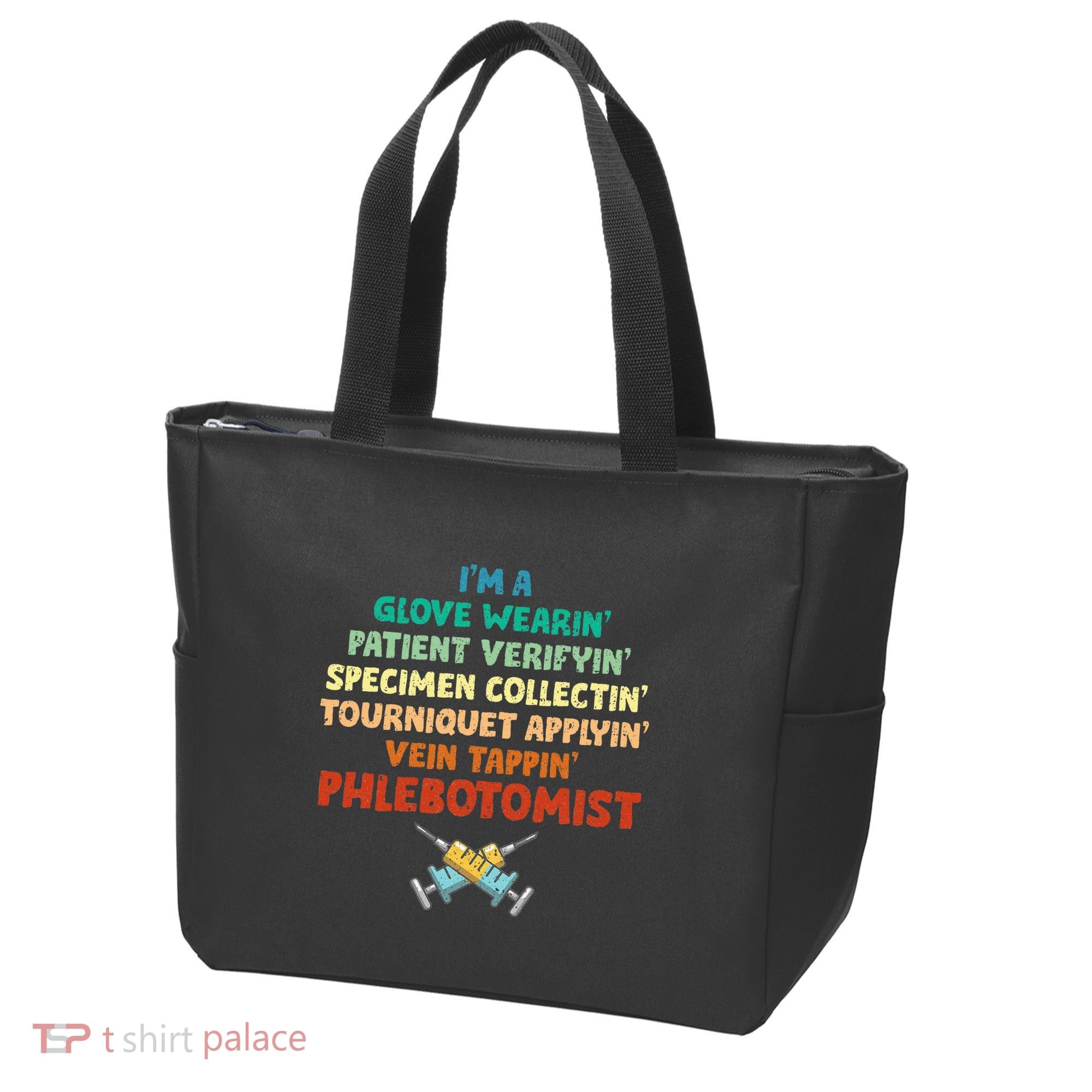 Phlebotomist Definition Syringe Nurse Phlebotomy Tote Bag