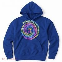Pi Day Spiral Pi Tie Dye Numbers Math Pi Day 3.14 Hoodie thumb 0