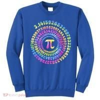 Pi Day Spiral Pi Tie Dye Numbers Math Pi Day 3.14 Sweatshirt thumb 0