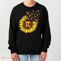 Pi Day Sunflower Floral Flower Women's Sweatshirt thumb 0