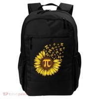 Pi Day Sunflower Floral Flower Backpack thumb 0