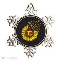 Pi Day Sunflower Floral Flower Ornament thumb 0
