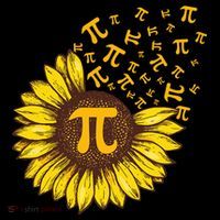 Pi Day Sunflower Floral Flower Baby Bodysuit thumb 2
