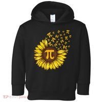 Pi Day Sunflower Floral Flower Toddler Hoodie thumb 0