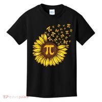 Pi Day Sunflower Floral Flower Kids T-Shirt thumb 0
