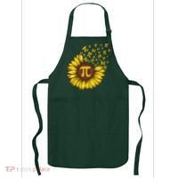 Pi Day Sunflower Floral Flower Apron thumb 0