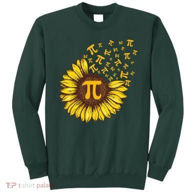 Pi Day Sunflower Floral Flower Sweatshirt