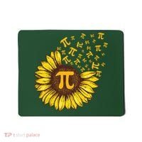 Pi Day Sunflower Floral Flower Mousepad thumb 0