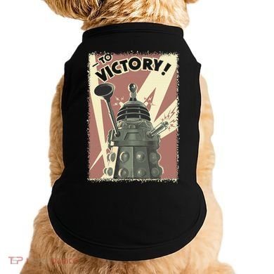Propoganda Dalek Scifi Fan 60th Anniversary Doggie Tank