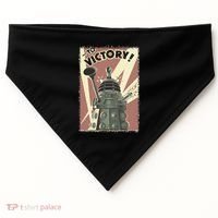 Propoganda Dalek Scifi Fan 60th Anniversary USA-Made Doggie Bandana thumb 0