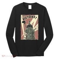 Propoganda Dalek Scifi Fan 60th Anniversary Long Sleeve Shirt thumb 0