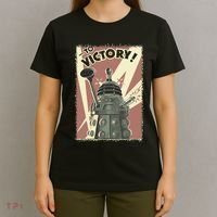 Propoganda Dalek Scifi Fan 60th Anniversary T-Shirt thumb 4