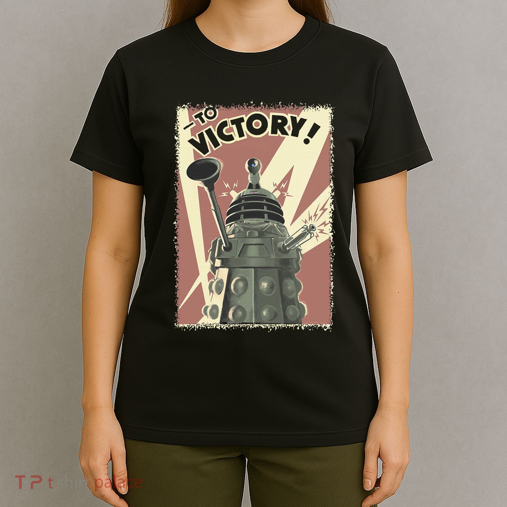 Propoganda Dalek Scifi Fan 60th Anniversary T-Shirt