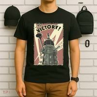 Propoganda Dalek Scifi Fan 60th Anniversary T-Shirt thumb 6