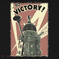 Propoganda Dalek Scifi Fan 60th Anniversary Cooling Performance Long Sleeve Crew thumb 2