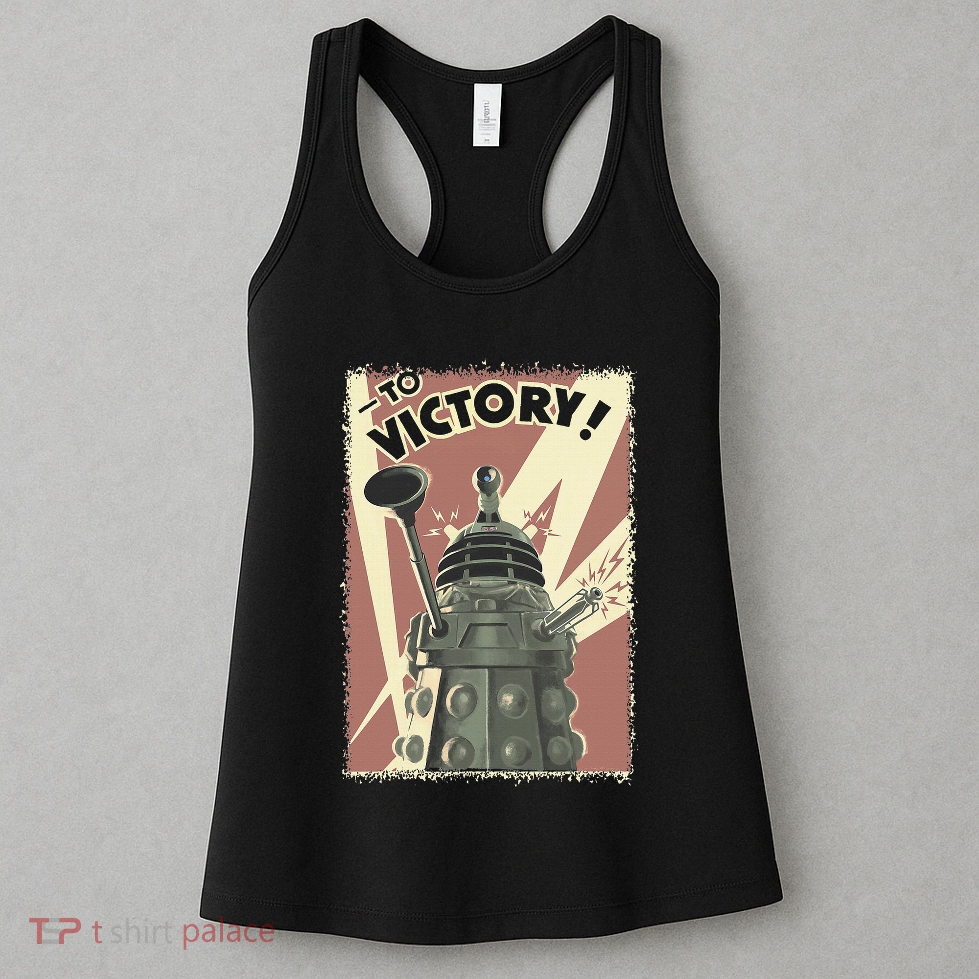 Propoganda Dalek Scifi Fan 60th Anniversary Women's Tank Top