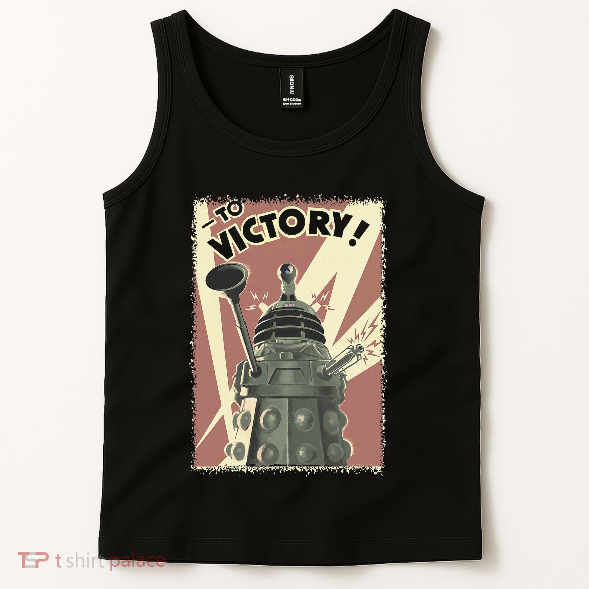 Propoganda Dalek Scifi Fan 60th Anniversary Tank Top