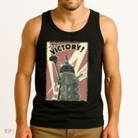 Propoganda Dalek Scifi Fan 60th Anniversary Tank Top thumb 3
