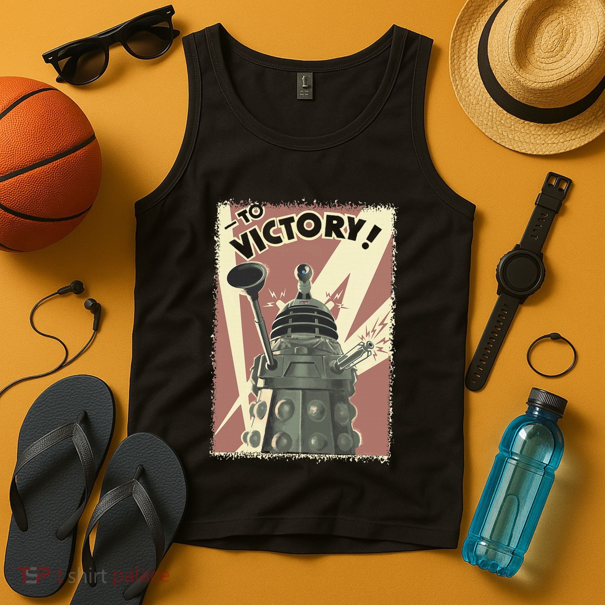 Propoganda Dalek Scifi Fan 60th Anniversary Tank Top