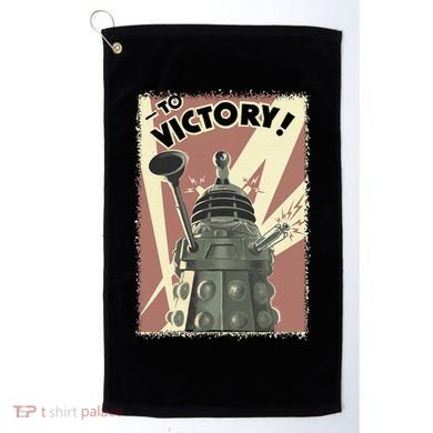 Propoganda Dalek Scifi Fan 60th Anniversary Golf Towel