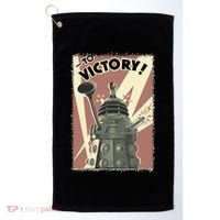 Propoganda Dalek Scifi Fan 60th Anniversary Golf Towel thumb 0