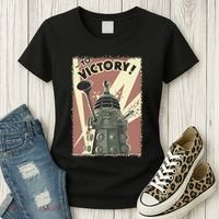 Propoganda Dalek Scifi Fan 60th Anniversary Women's T-Shirt thumb 3