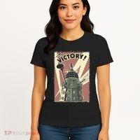 Propoganda Dalek Scifi Fan 60th Anniversary Women's T-Shirt thumb 4