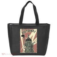 Propoganda Dalek Scifi Fan 60th Anniversary Tote Bag thumb 0