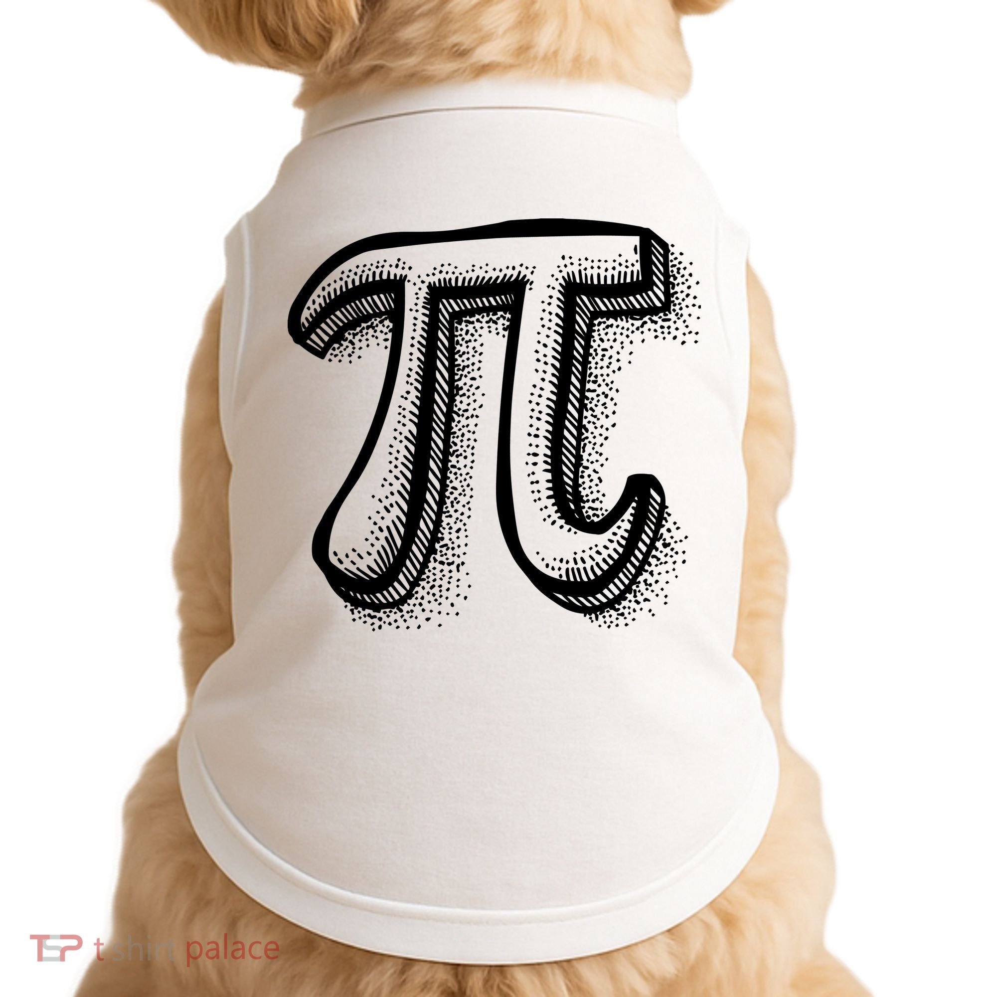 Pi Day Symbol Doggie Tank