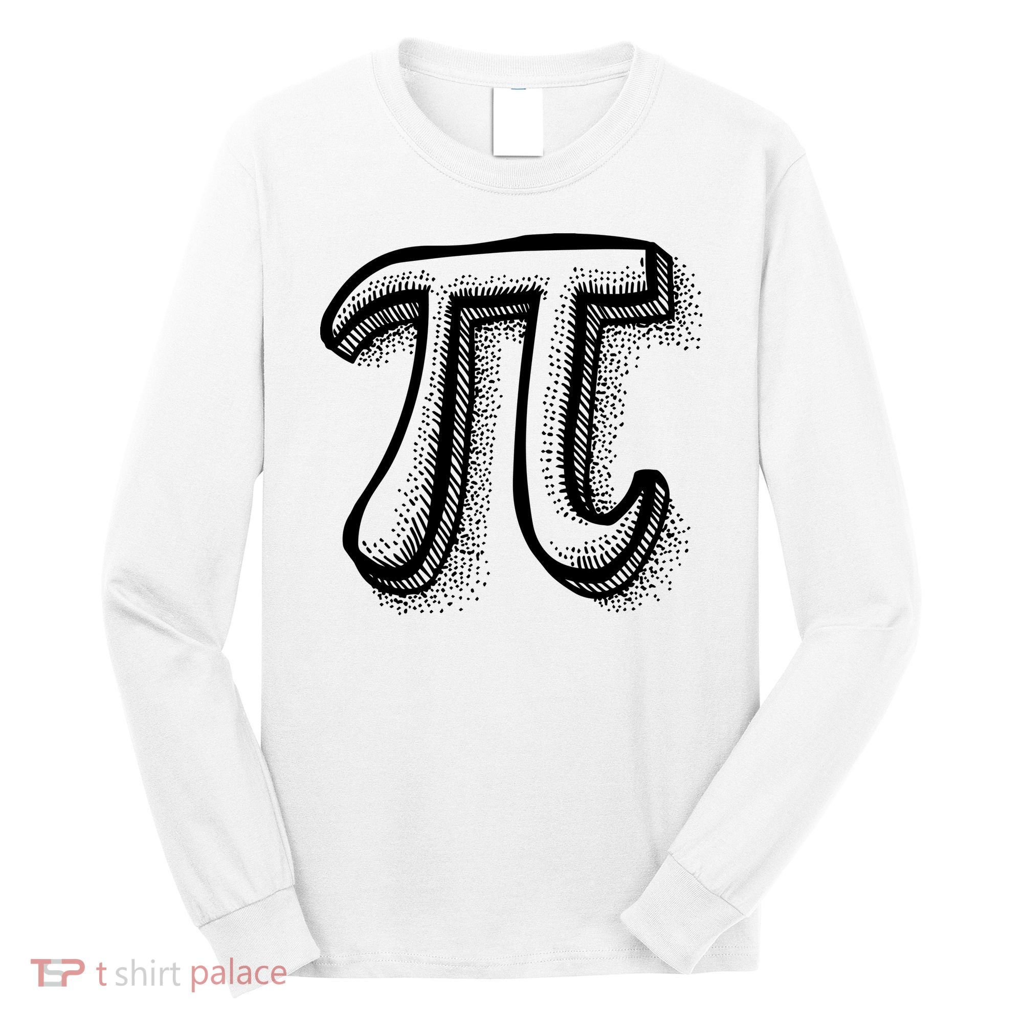 Pi Day Symbol Long Sleeve Shirt
