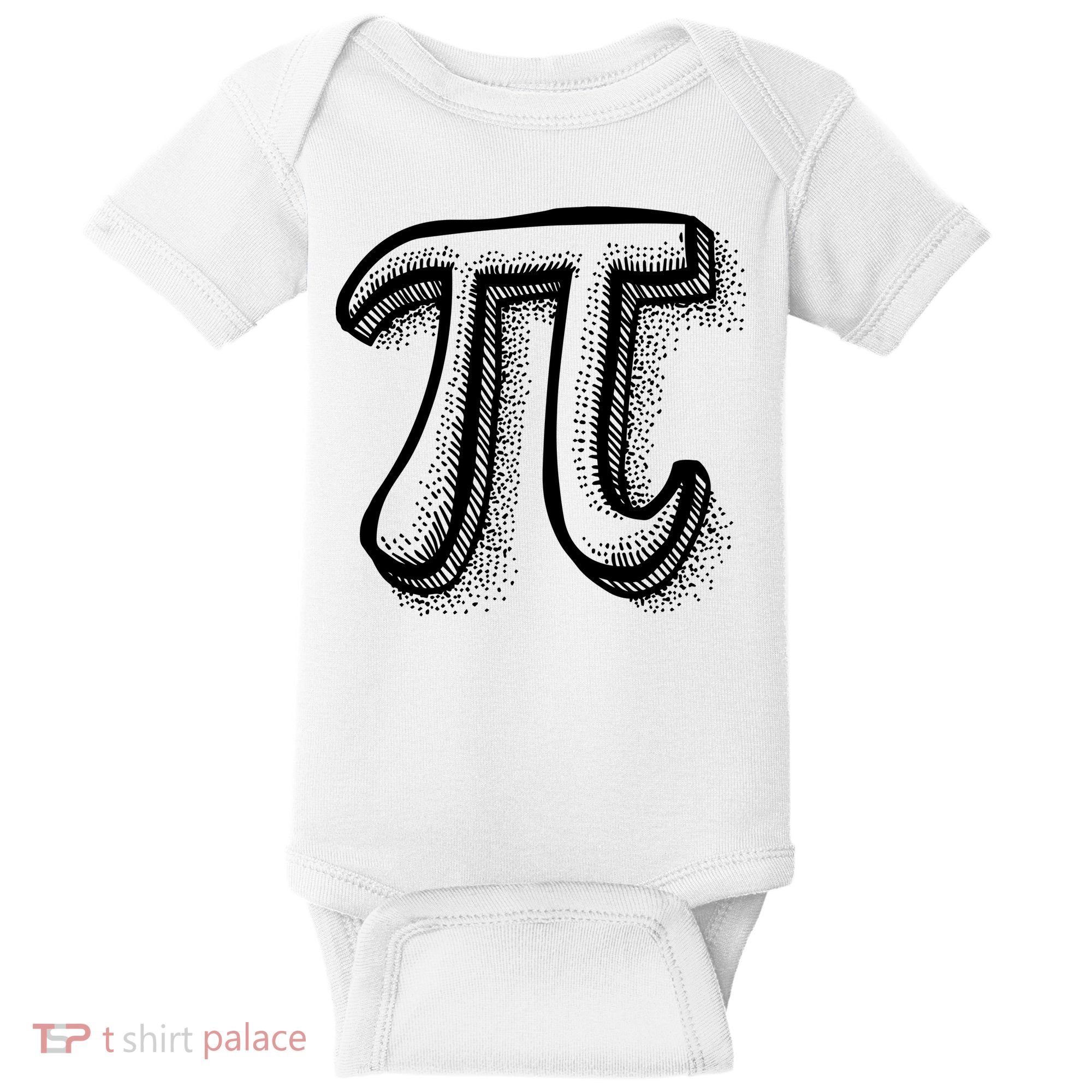 Pi Day Symbol Baby Bodysuit