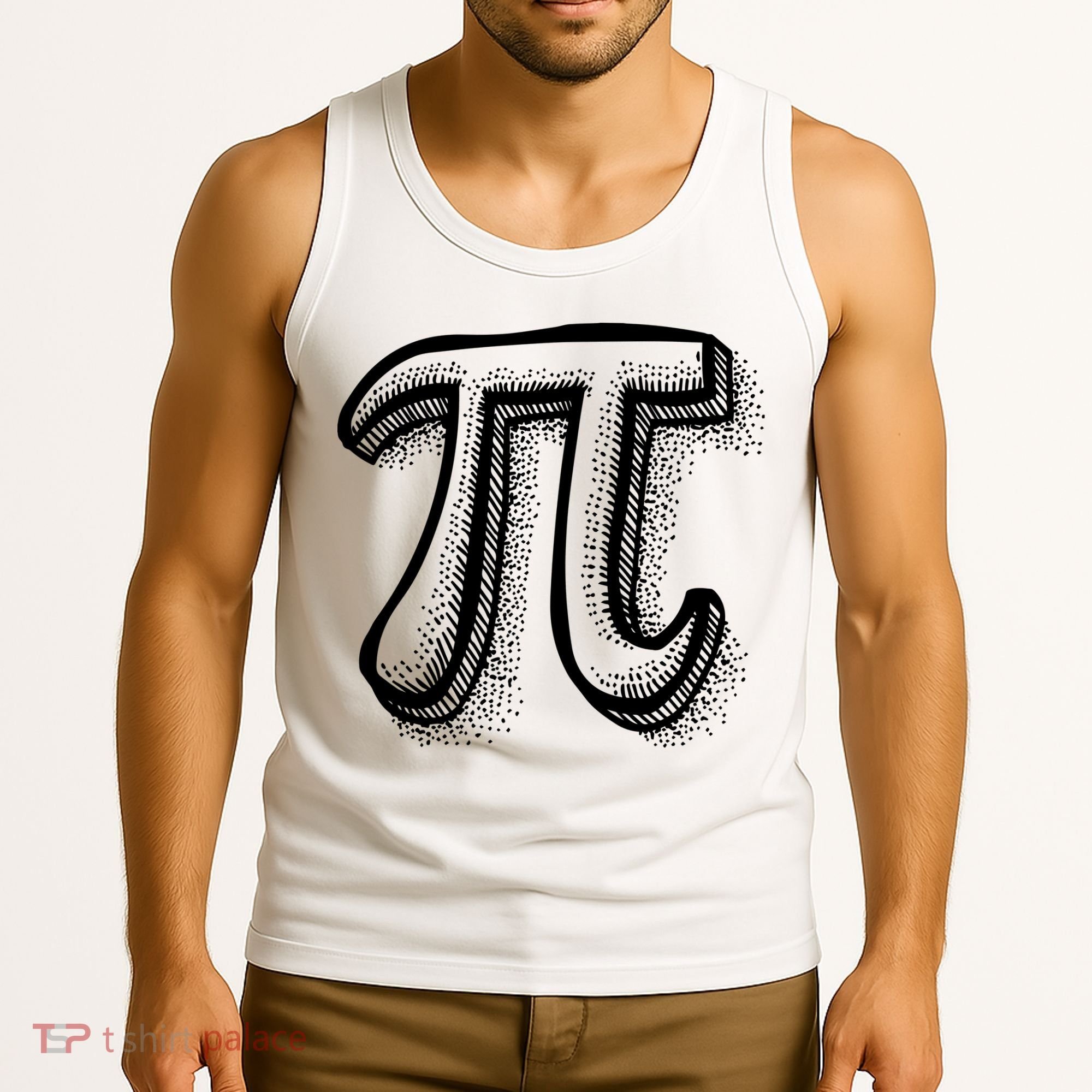 Pi Day Symbol Tank Top