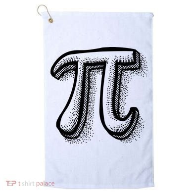 Pi Day Symbol Golf Towel