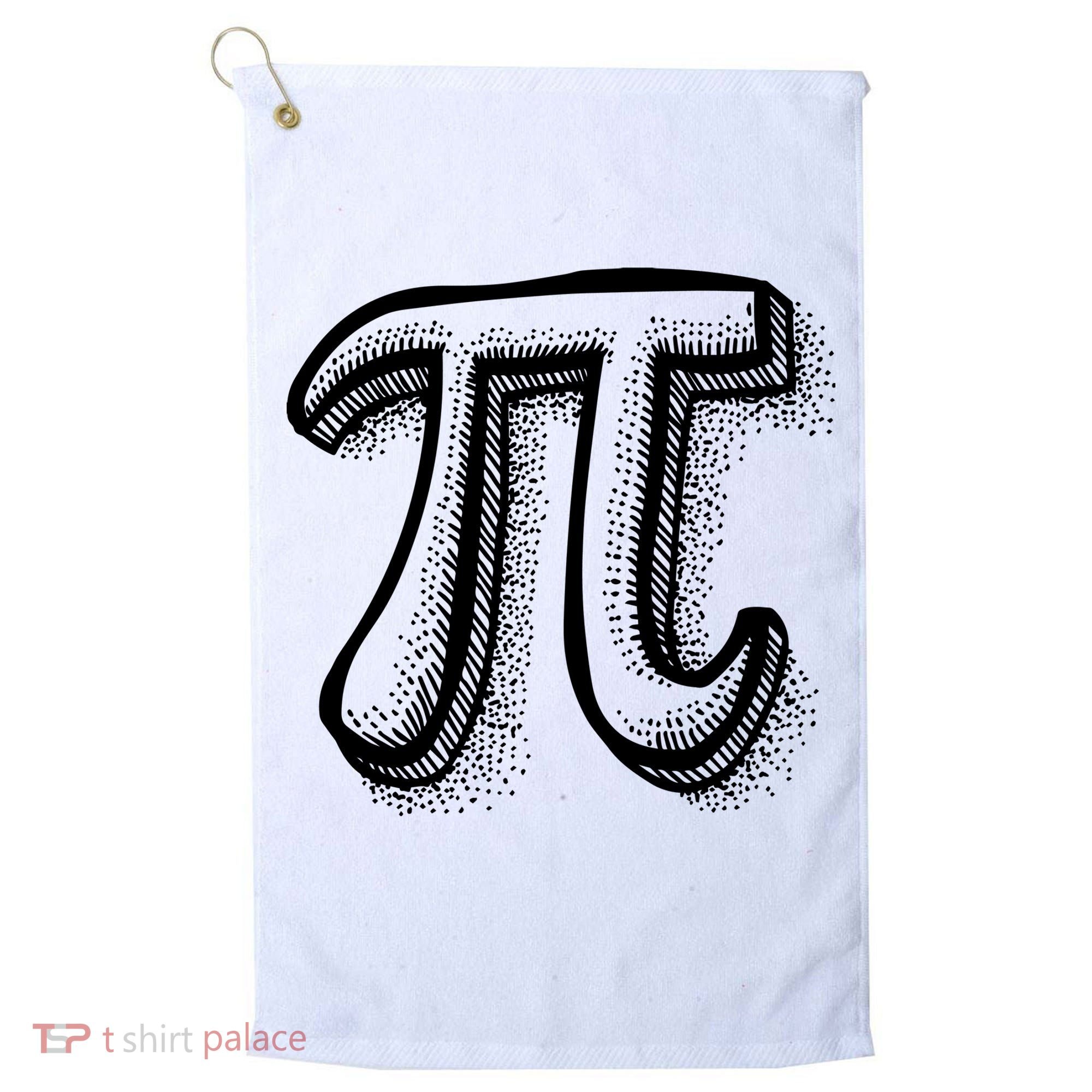 Pi Day Symbol Golf Towel