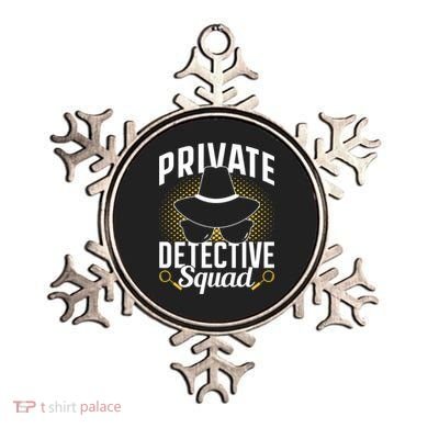 Private Detective Squad Spy Investigator Investigation Funny Gift Ornament